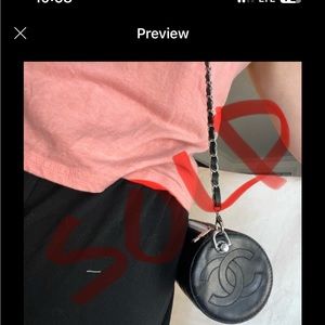 Chanel chocolate bar Crossbody / Fanny Pack  dyed